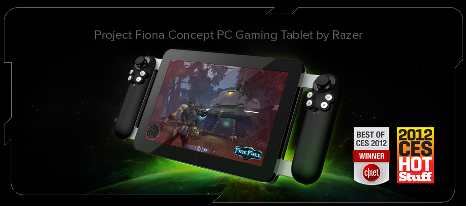 New: PC Gaming Concept Tablet by Razer