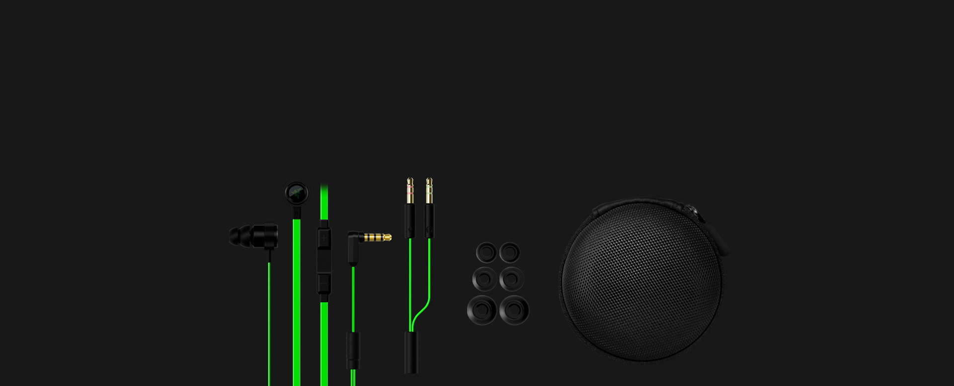 Razer Hammerhead Pro V2 - In-Ear Headphones with Mic and In-line Remote