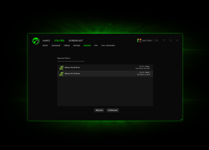 razer game booster software