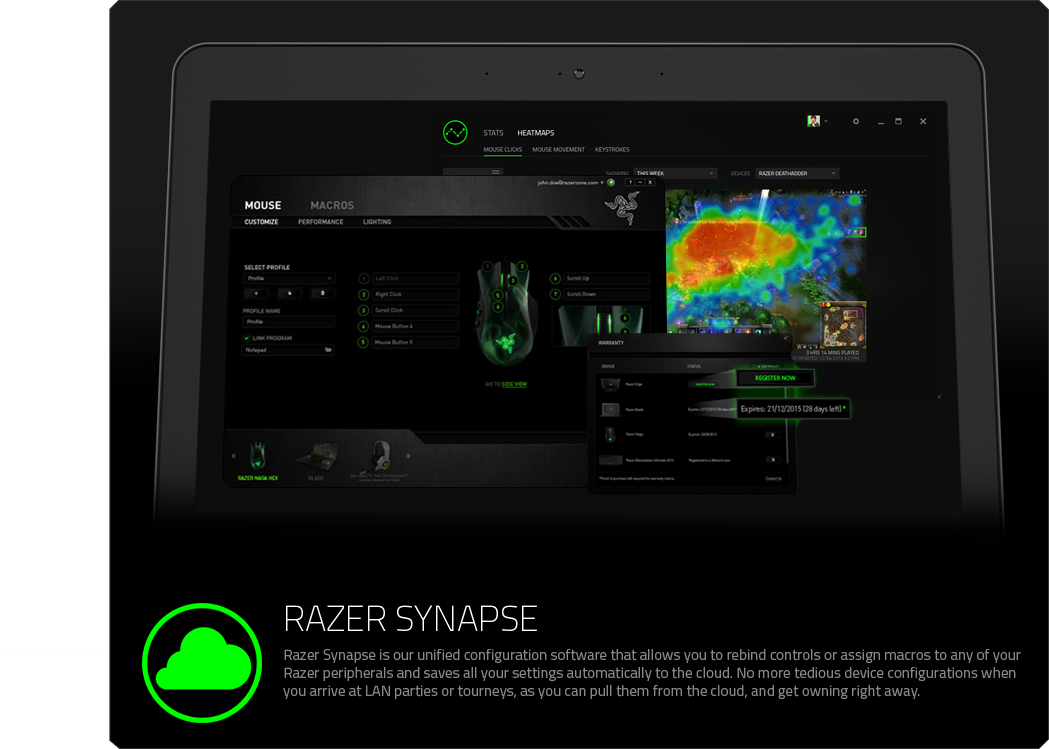 Cloud-Based Driver Software, Razer Synapse