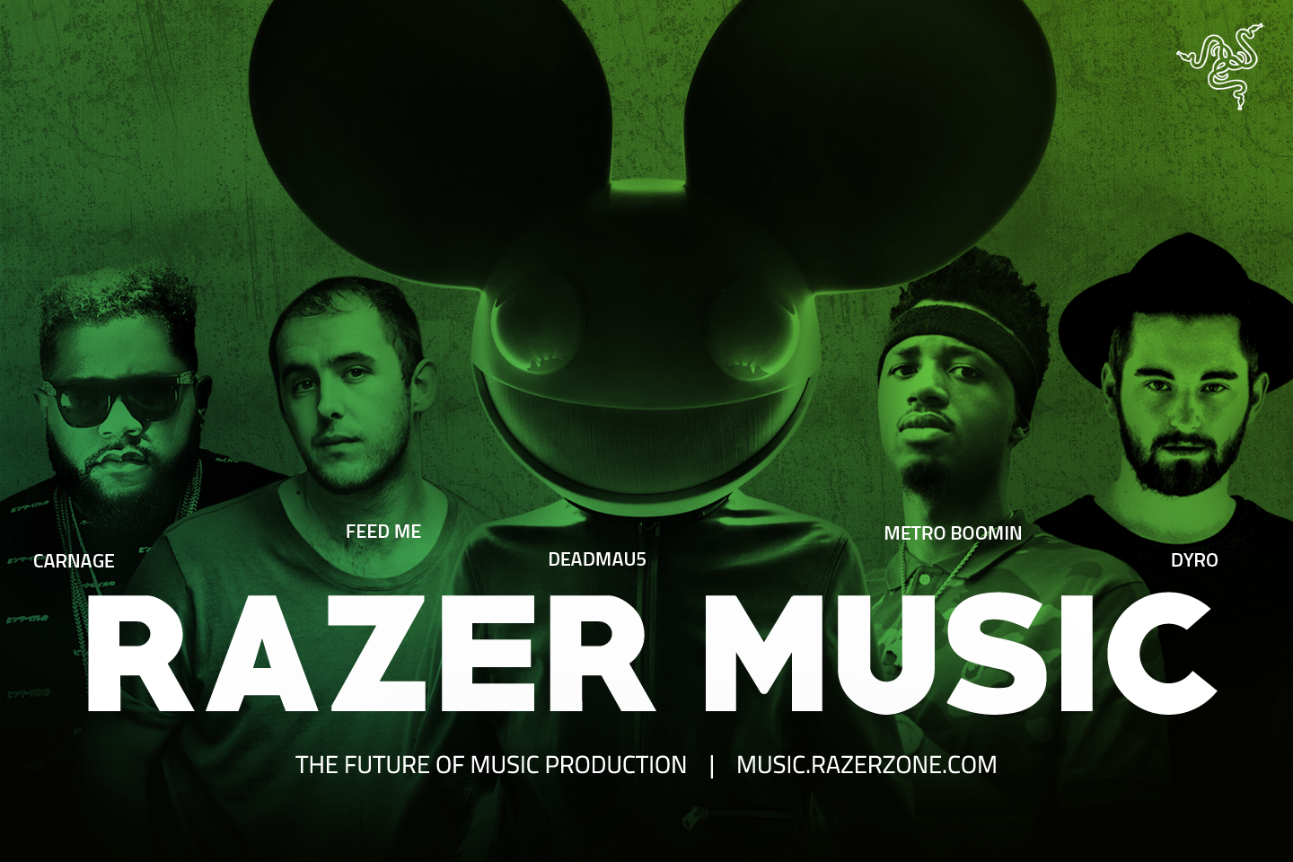 Top Music Artists and Producers Join in Razer Music Launch – Razer Newsroom