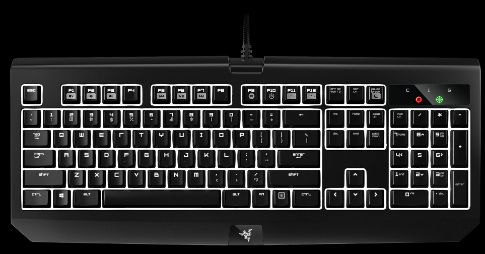 razer blackwidow chroma lighting effects