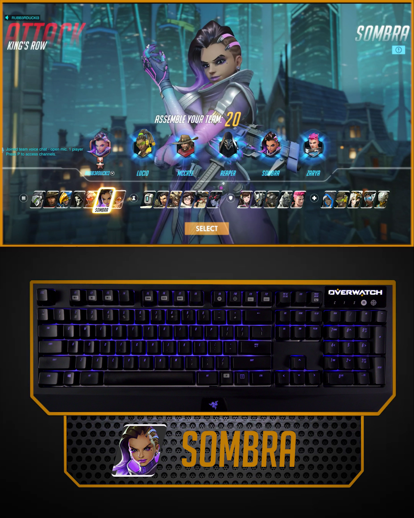 Overwatch Workshop Sombra