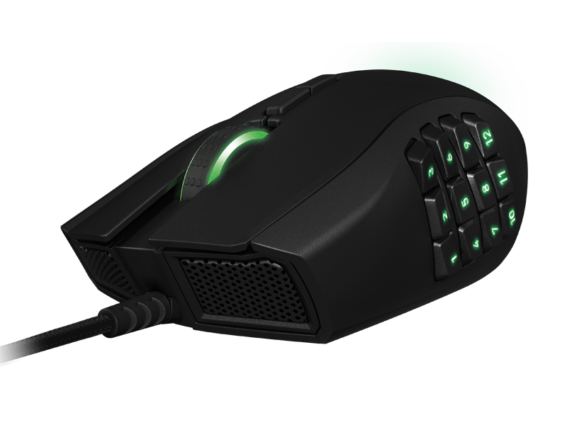 Razer Naga Gaming Mouse - Ergonomic MMO Gaming Mouse