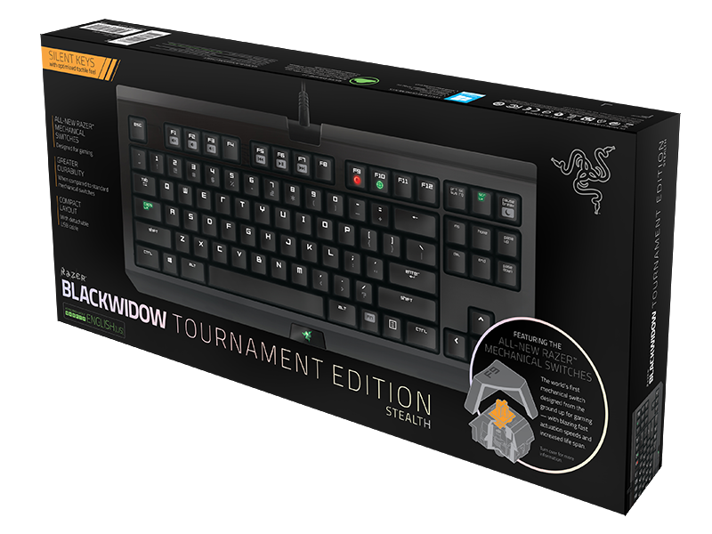 Razer BlackWidow Tournament Edition Mechanical Keyboard