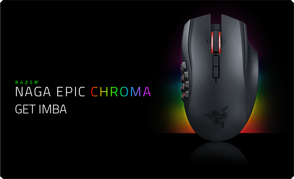 razer naga epic chroma multi-color wireless mmo gaming mouse