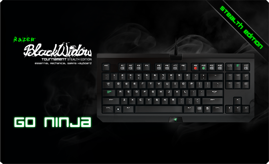 razer blackwidow tournament edition stealth